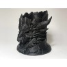 Porte stylos en dragon